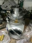 Magnetic seal vacuum angle valve 